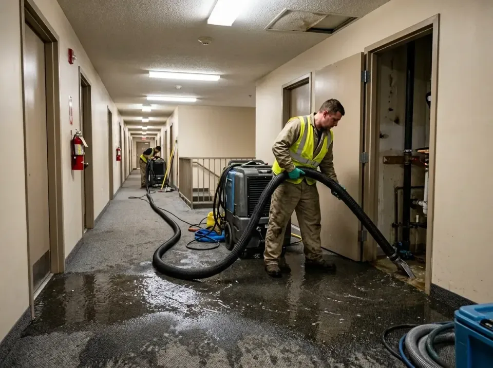 multi-unit-apartment-hallway-f-005 — frequently asked questions, Emergency Burst Pipe Water Extraction & Removal in Bethpage…